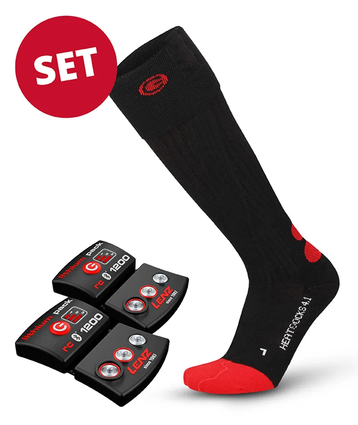 Set: Heat Sock 4.1 Toe Cap + rcB 1200