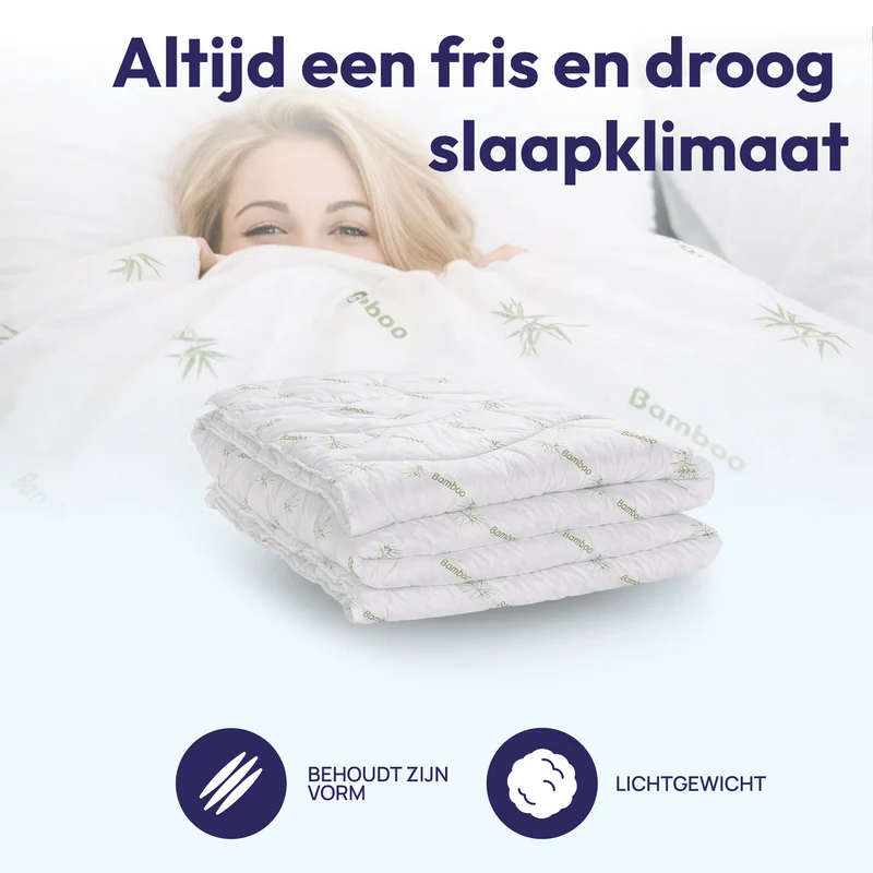 Comfeur bamboe dekbed – All season – Anti-allergisch