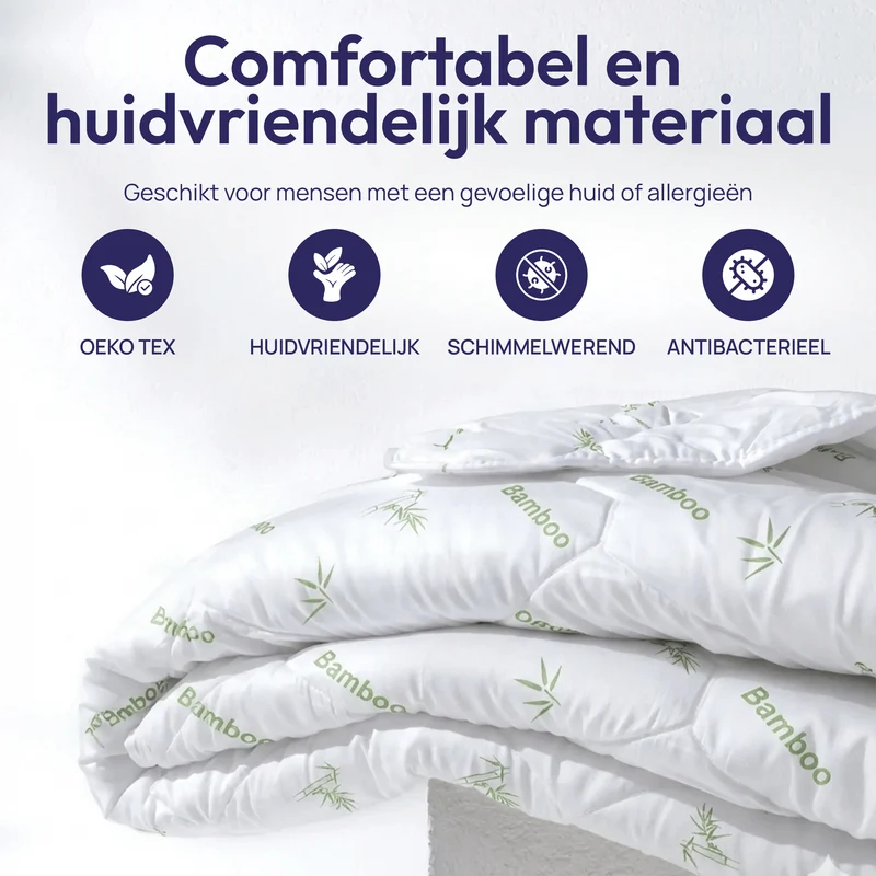 Comfeur bamboe dekbed – All season – Anti-allergisch