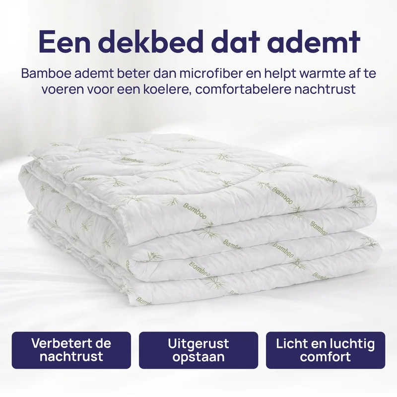 Comfeur bamboe dekbed – All season – Anti-allergisch