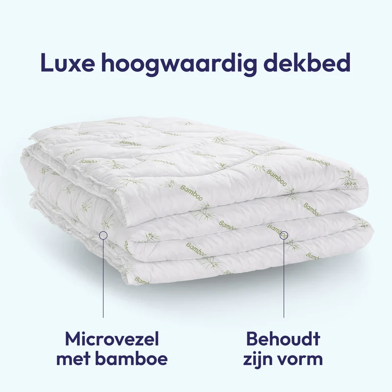 Comfeur bamboe dekbed – All season – Anti-allergisch
