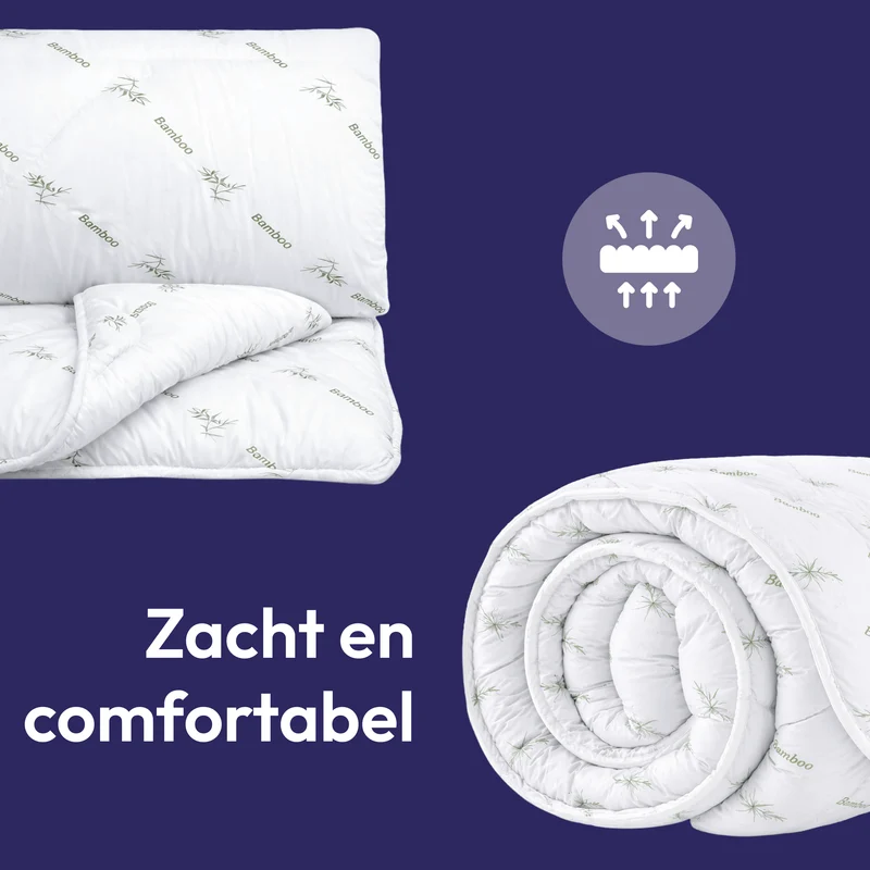 Comfeur bamboe dekbed – All season – Anti-allergisch