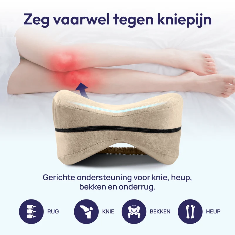 Orthopedisch kniekussen - ergonomisch beenkussen