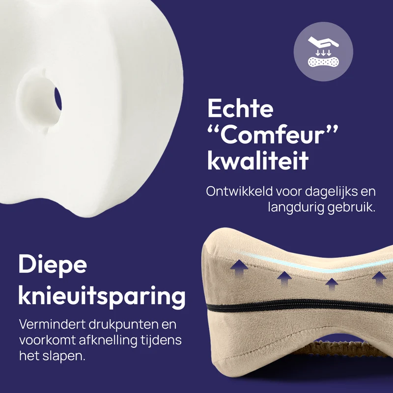 Orthopedisch kniekussen - ergonomisch beenkussen