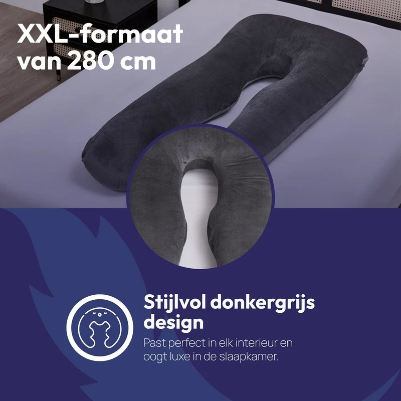 Comfeur U-vorm Zwangerschapskussen XXL