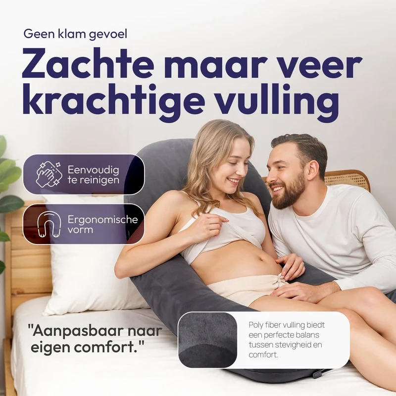 Comfeur U-vorm Zwangerschapskussen XXL