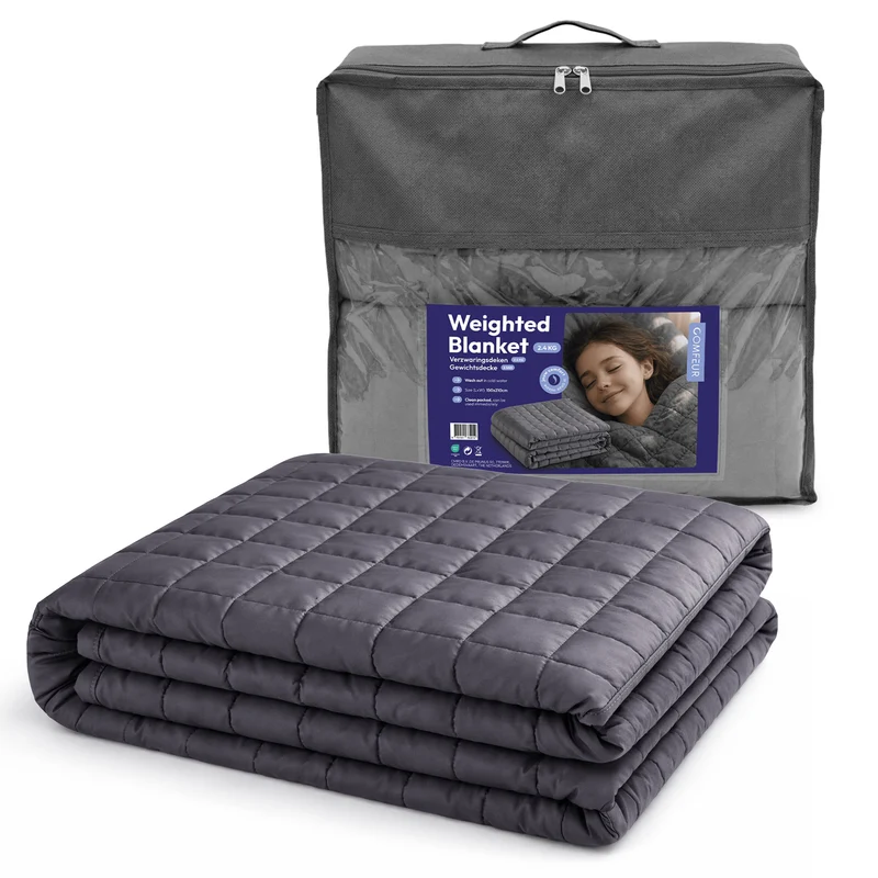Verzwaringsdeken 2,4 kg - Kinder verzwaringsdeken katoen