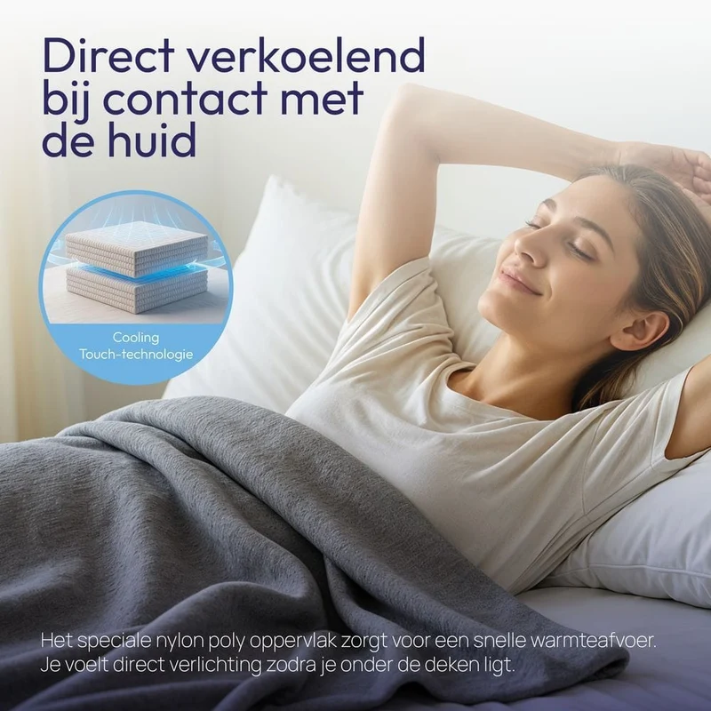 Verkoelende deken - Cooling blanket - 130 x 180 cm
