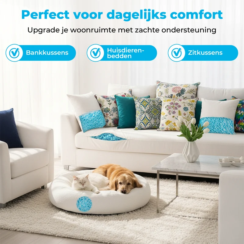 Memory Foam Vulling 200g