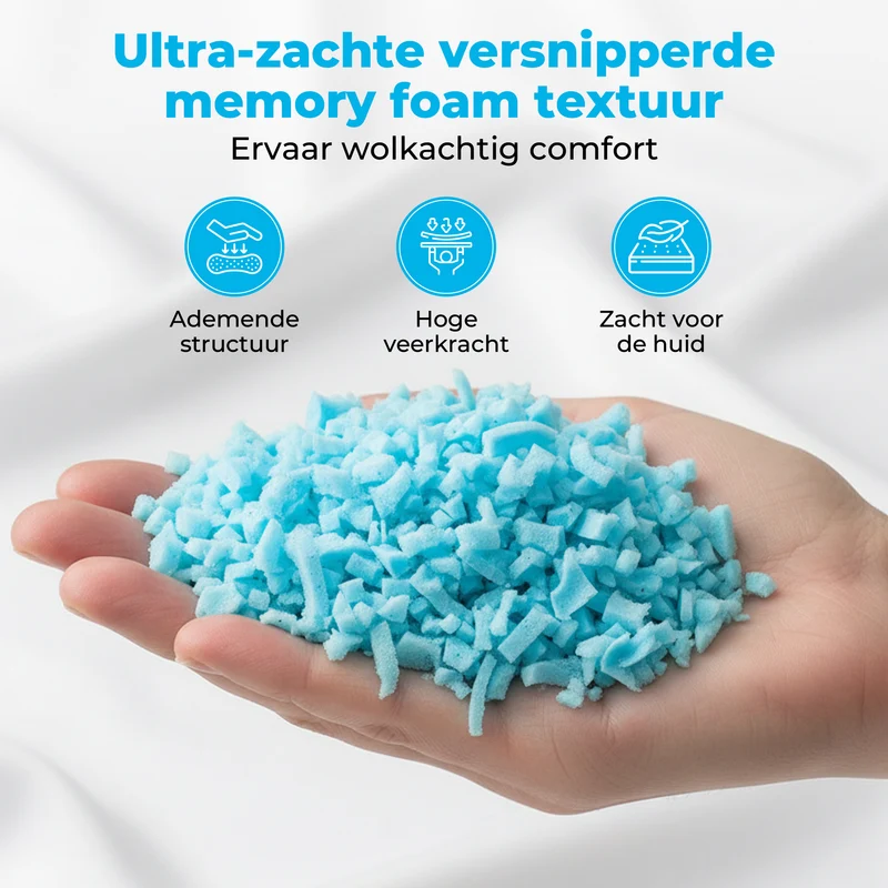 Memory Foam Vulling 200g