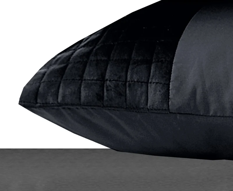 Velvet Band Kussenslopen Set | Noir