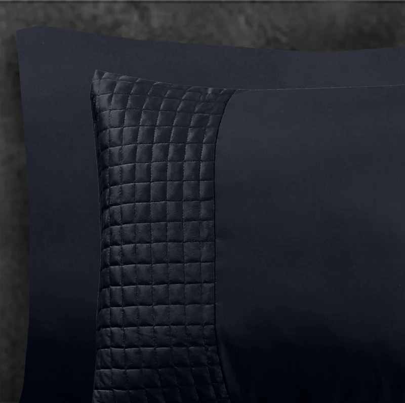 Velvet Band Kussenslopen Set | Noir