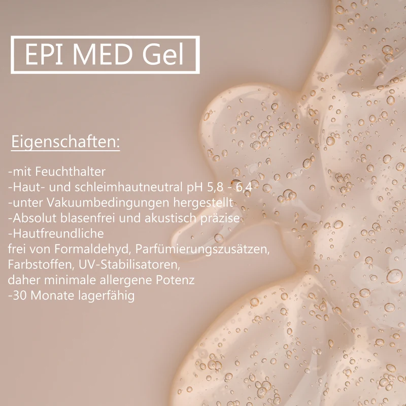 IPL Gel Epimed, IPL Kontaktgel für Laser-Haarentfernung, Cubitainer