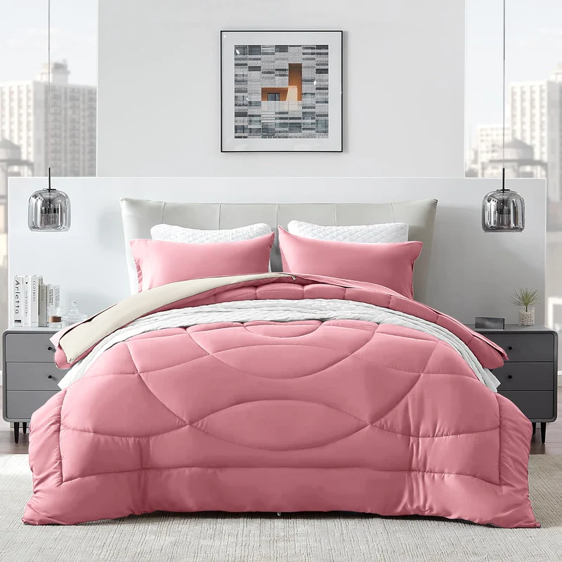 Sleep Comfy Cottiva Series | Roze & Crème