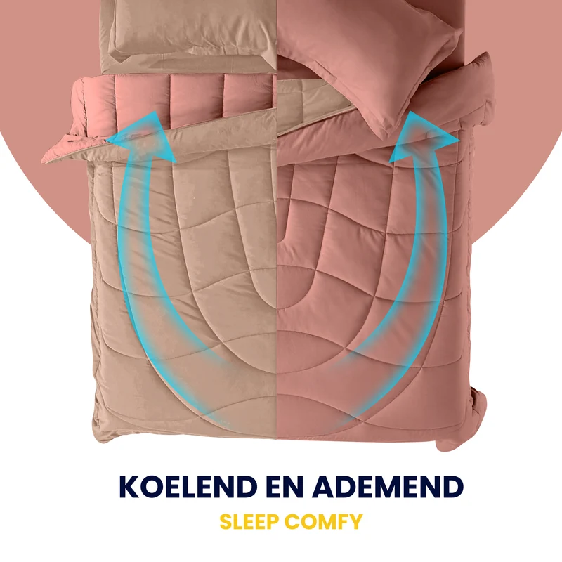 Sleep Comfy Cottiva Series | Oudroze & Salmon