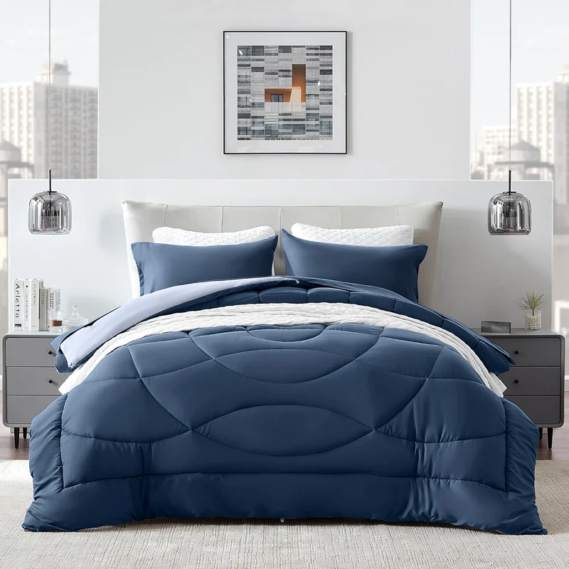 Sleep Comfy Cottiva Series | Middernacht & Ljsblauw