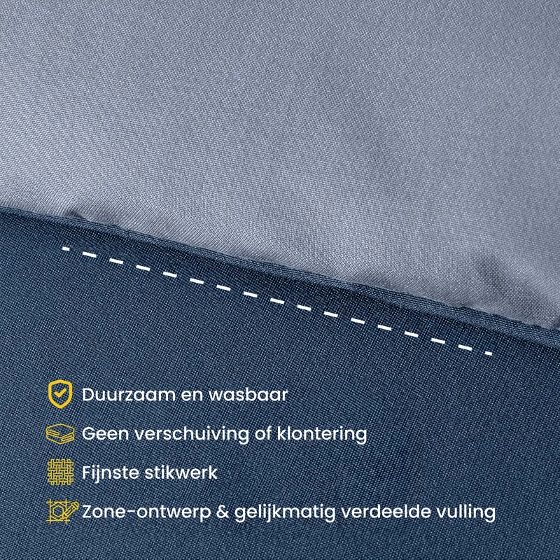 Sleep Comfy Cottiva Series | Middernacht & Ljsblauw