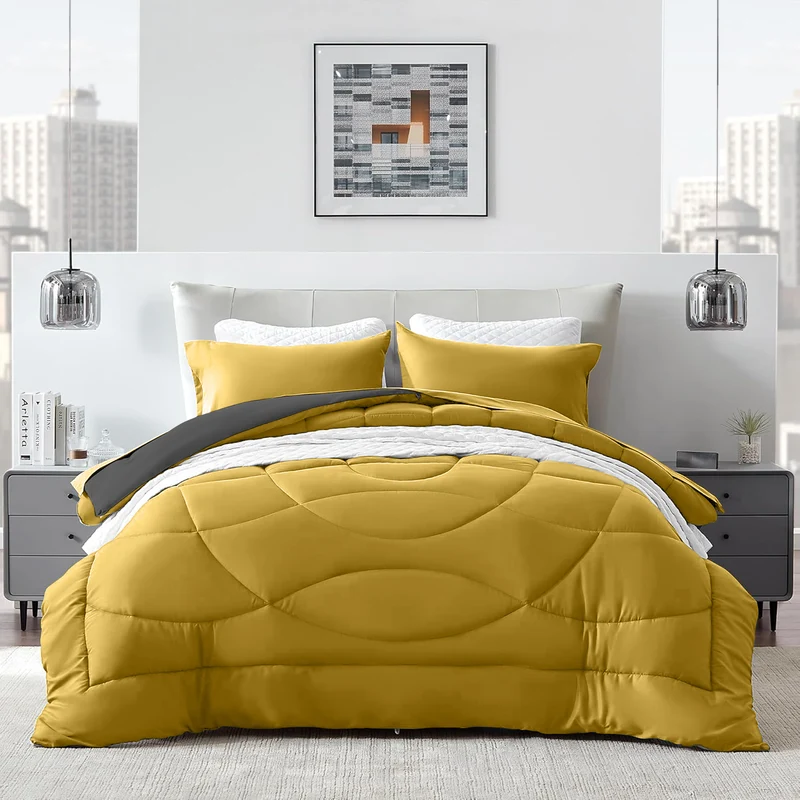 Sleep Comfy Cottiva Series | Geel & Antraciet