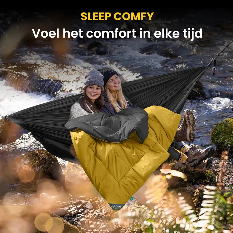 Sleep Comfy Cottiva Series | Geel & Antraciet