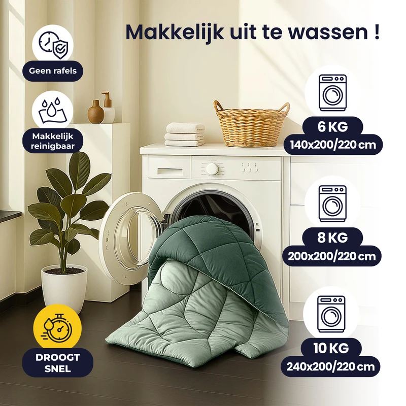 Sleep Comfy Cottiva Series | Bosgroen & Pepermunt