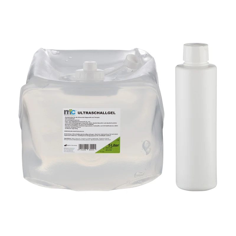 Ultraschallgel, Sonographiegel, Kontaktgel, Leitgel, Gel, Cubitainer