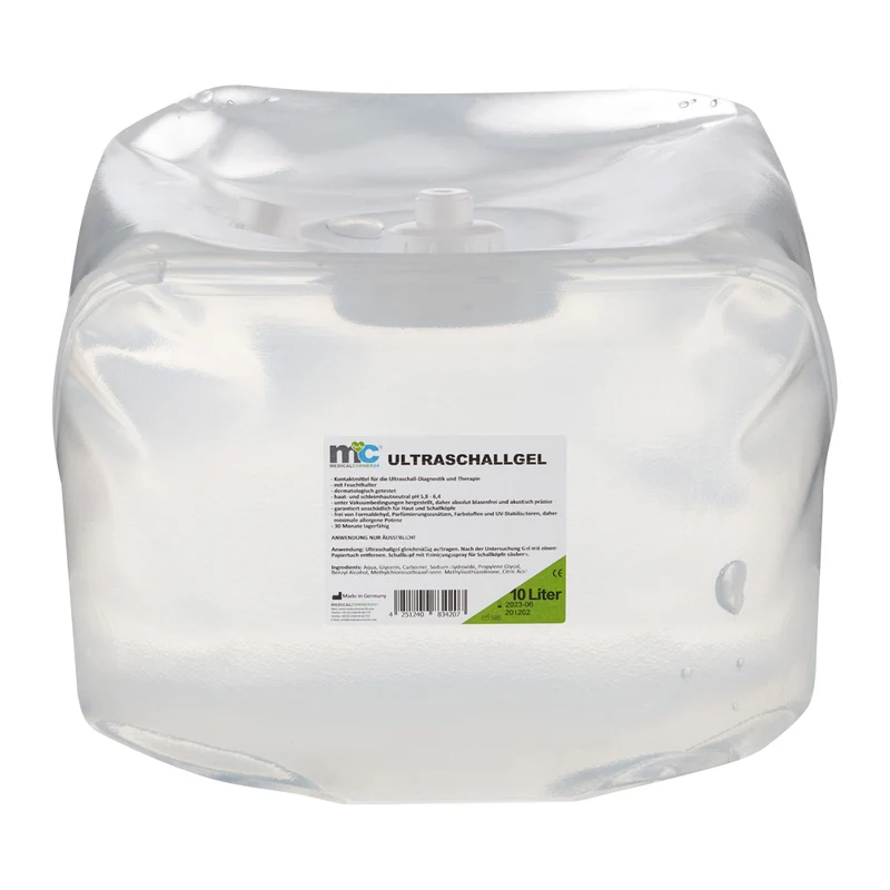 Ultraschallgel, Sonographiegel, Kontaktgel, Leitgel, Gel, Cubitainer