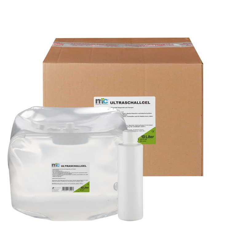 Ultraschallgel, Sonographiegel, Kontaktgel, Leitgel, Gel, Cubitainer