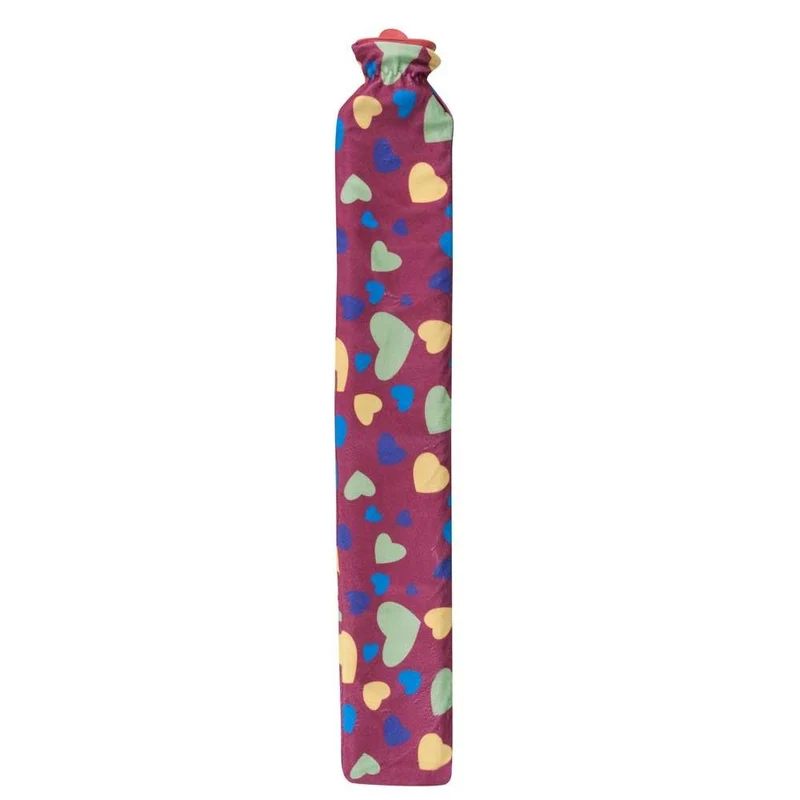 Sänger 2,5L Gummi-Wärmflasche Longi, 77cm, versch Bezüge