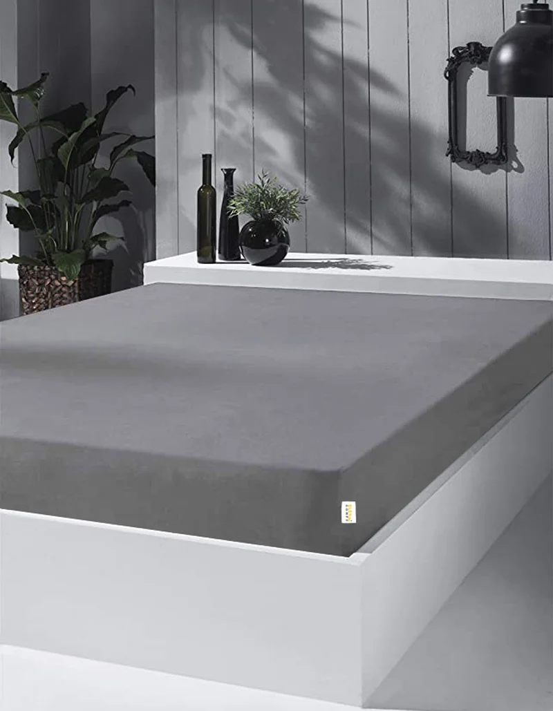 Premium Katoen Hoeslaken | Antraciet