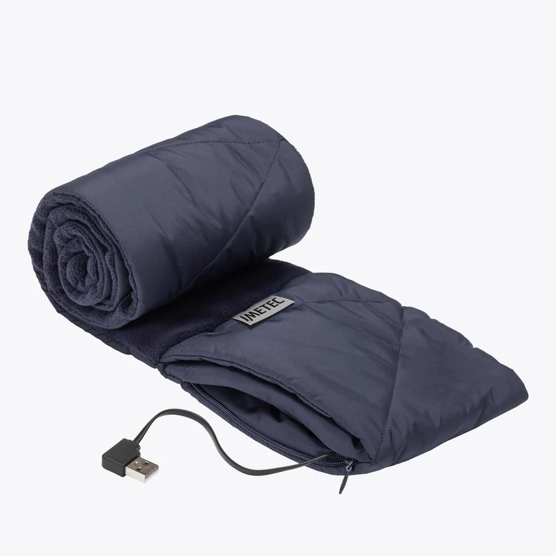 Kit Sciarpa Riscaldante Cordless Heat on the Go Puffer Scarf Blu e Power Bank Cellularline 5000