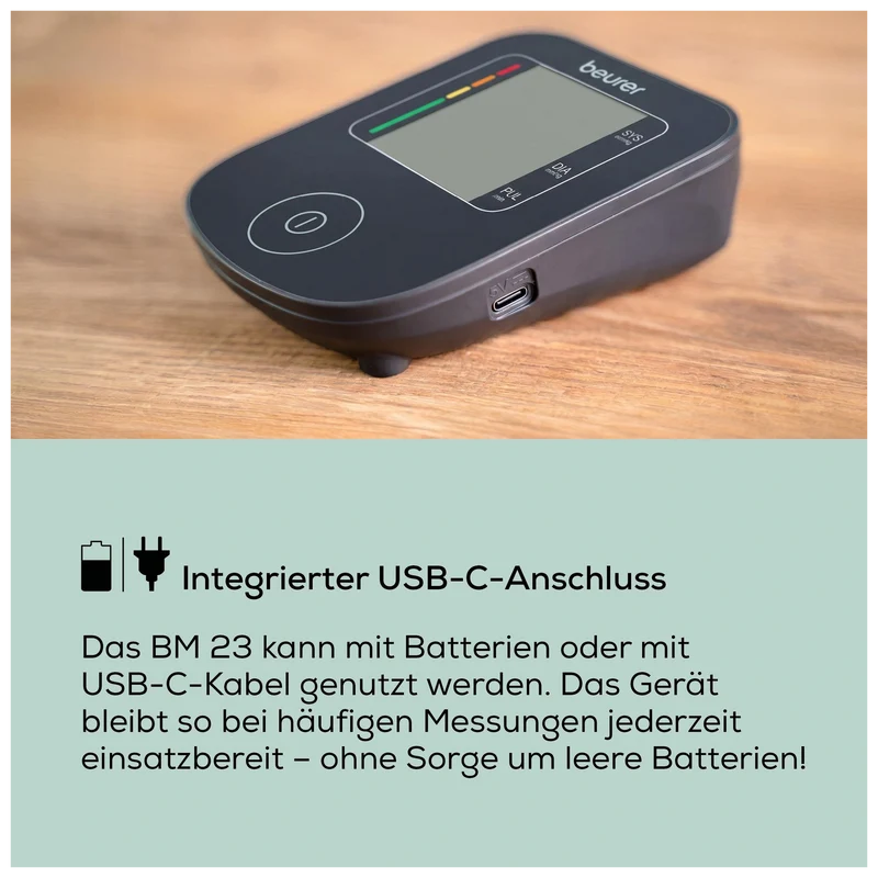 Beurer BM 23 Oberarm-Blutdruckmessgerät LE 2026