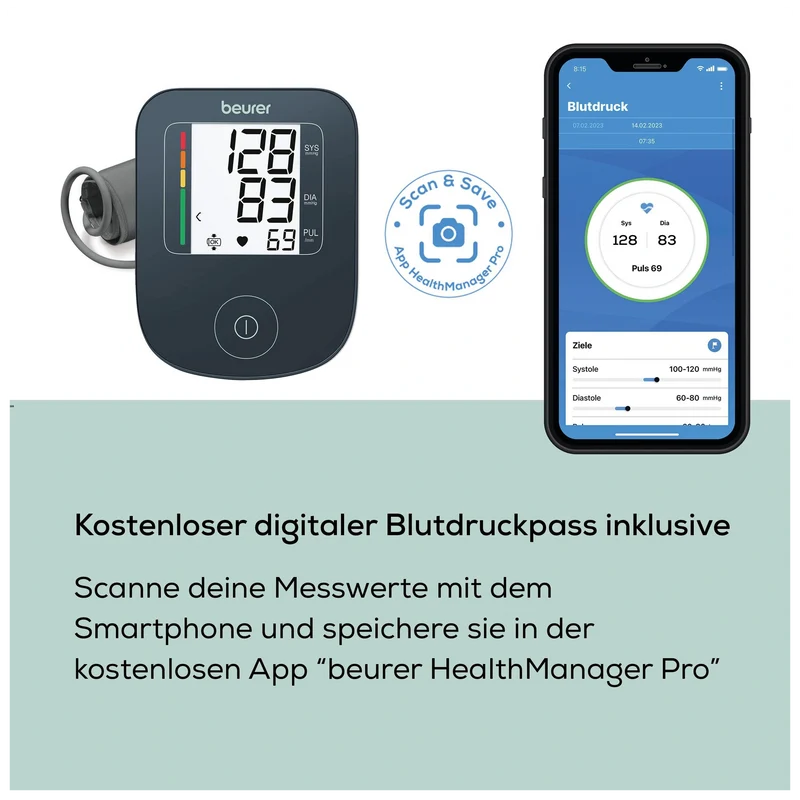 Beurer BM 23 Oberarm-Blutdruckmessgerät LE 2026