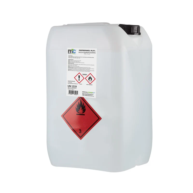 Isopropanol 99,9 %, Isopropylalkohol, Reinigung, versch. Größen