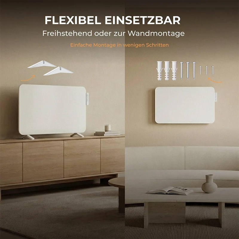 Hybrid Infrarotheizung mit Konvektion