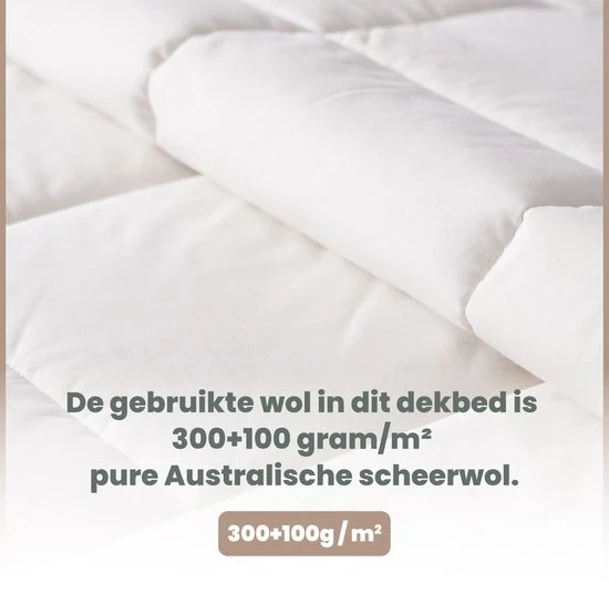 4-Seizoenen Wollen Dekbed