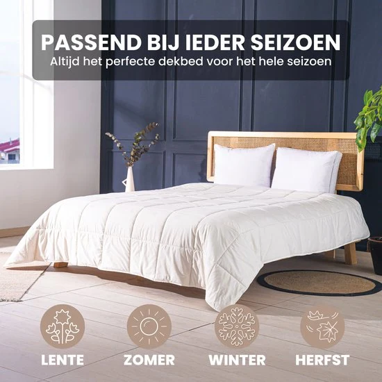 4-Seizoenen Wollen Dekbed