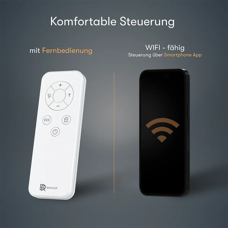 Metall Infrarotheizung 450W mit Smart Thermostat B-Ware