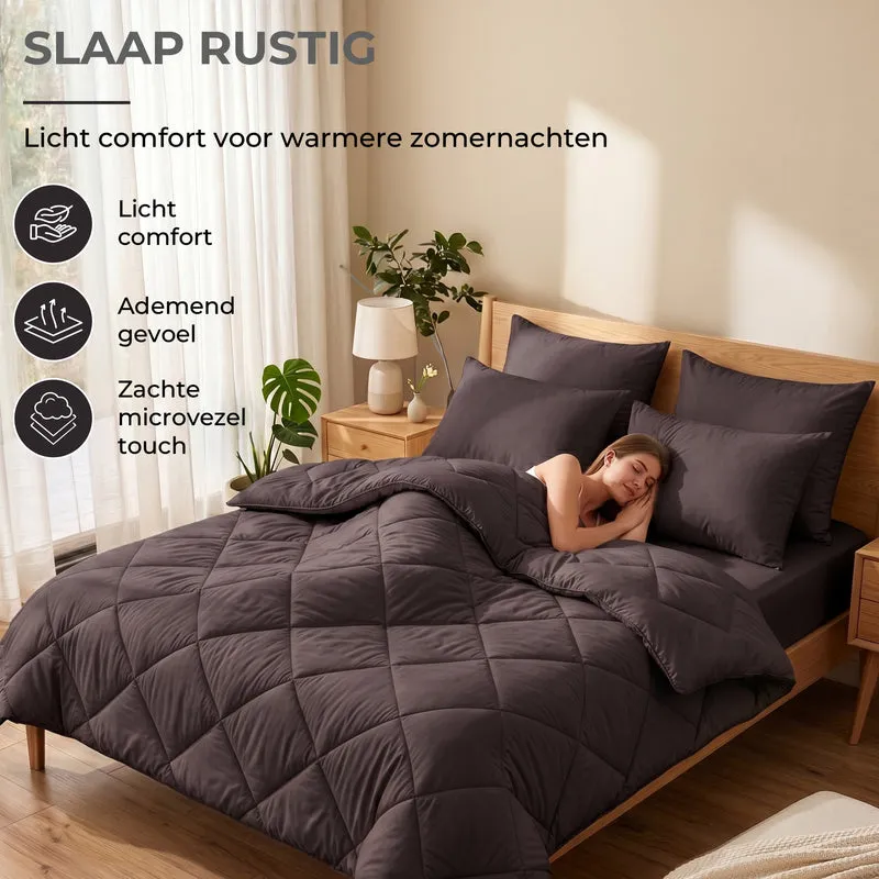 Deluxe Zomer Dekbed | Black Bean