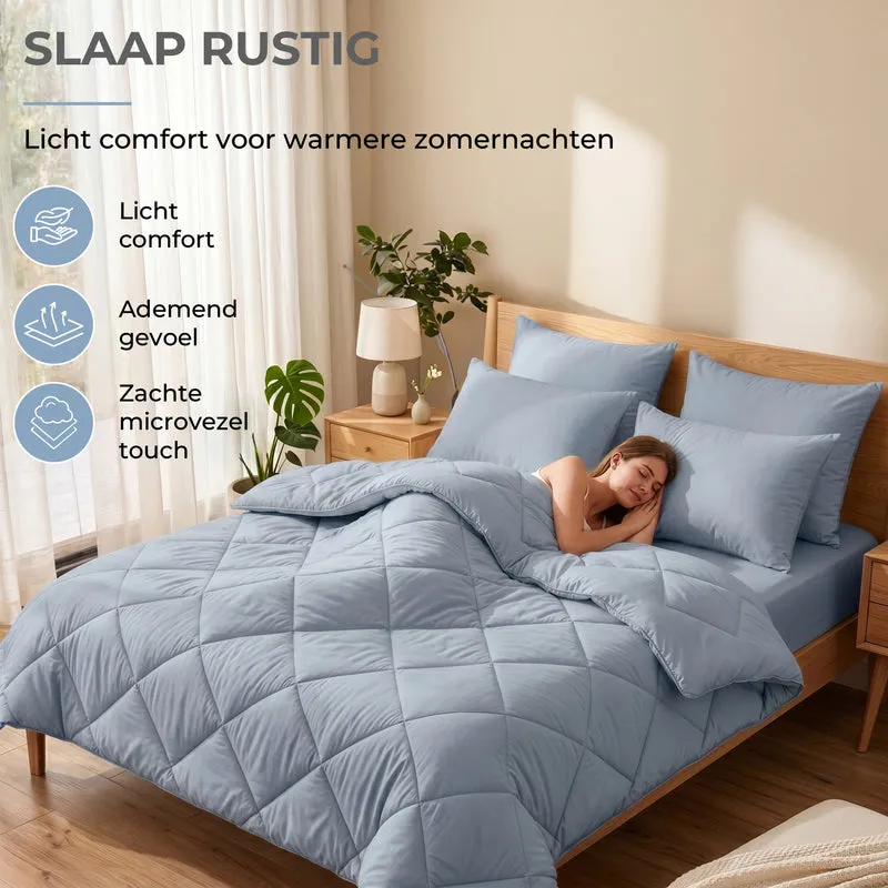 Deluxe Zomer Dekbed | Aegean Blue