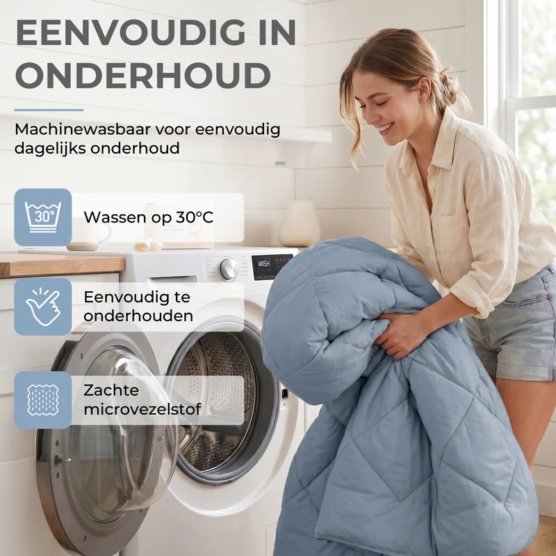 Deluxe Zomer Dekbed | Aegean Blue
