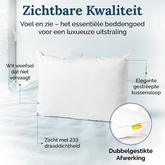 Sleep Comfy 60x70 Hoofdkussen Duo Set