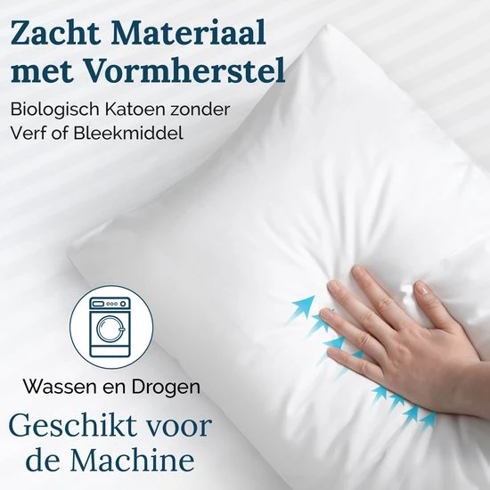 Sleep Comfy 60x70 Hoofdkussen Duo Set