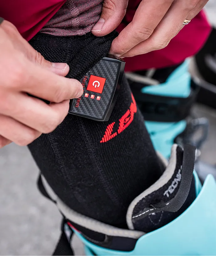 Heat sock 6.1 toe cap compression