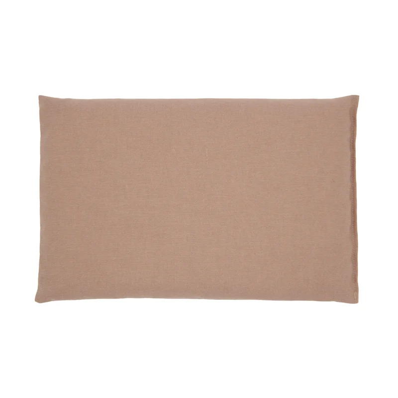 Kirschkernkissen 30x20cm, Leo Herz, Taupe