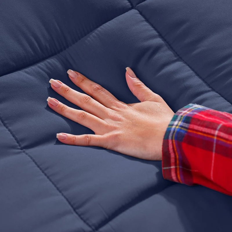 Deluxe All Year Dekbed | Marineblauw