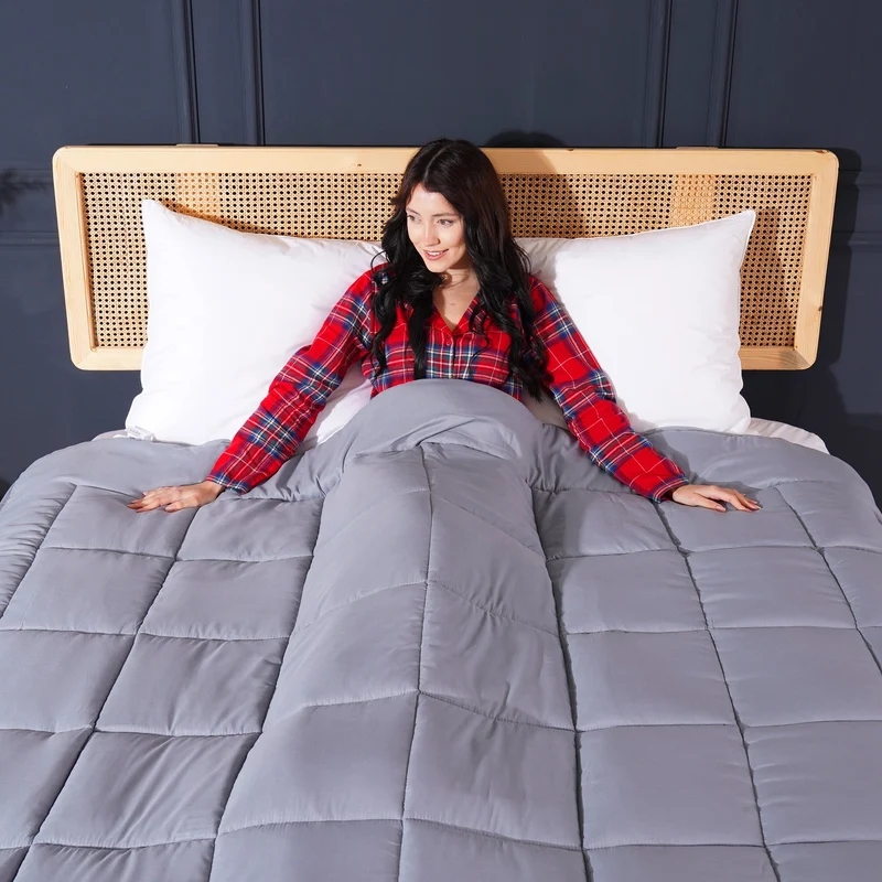 Deluxe All Year Dekbed | Antraciet