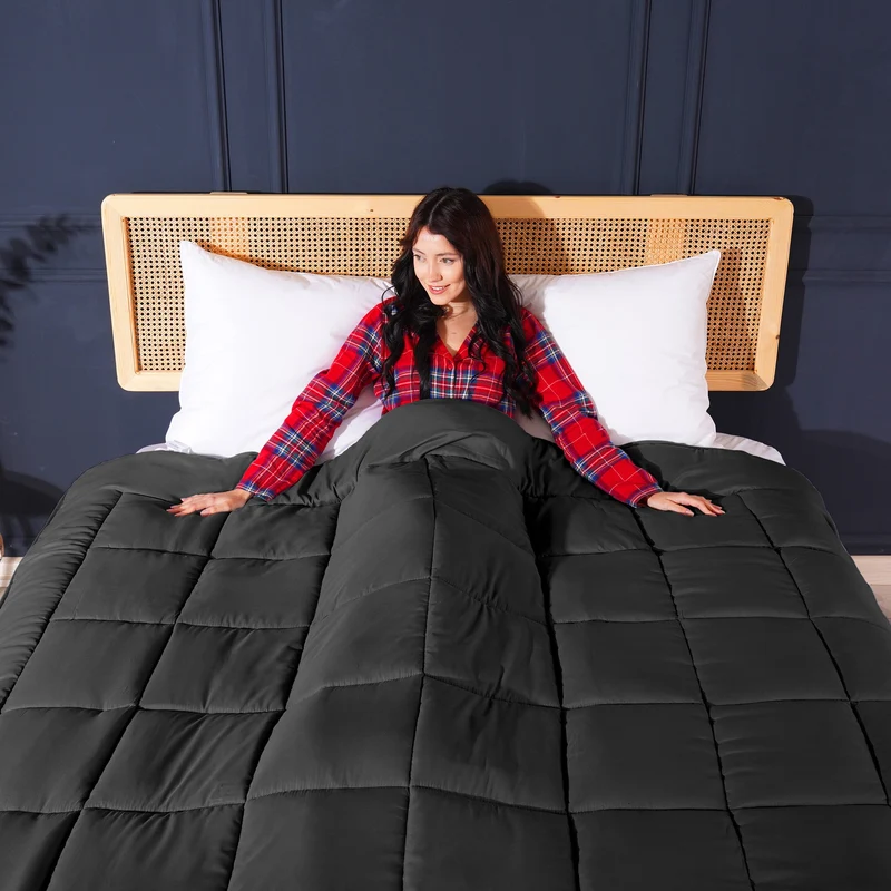 Deluxe All Year Dekbed | Zwart