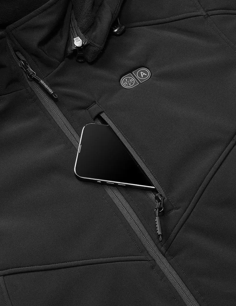 (Open-box) Men's Heated Dual Control Jacket with 5 Heating Zones (Chest Heating)