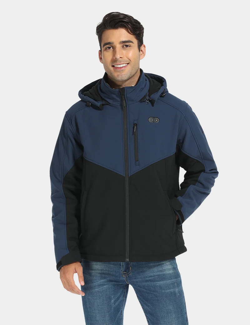 (Open-box) Men's Heated Dual Control Jacket with 5 Heating Zones (Chest Heating)