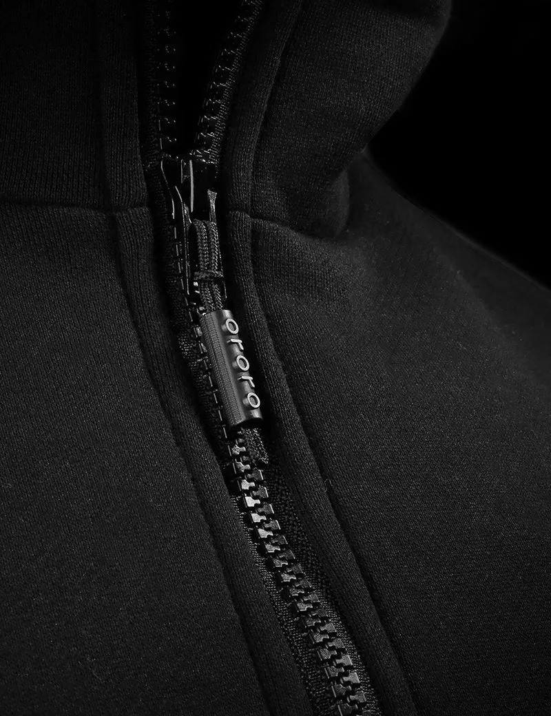 (Open-box) Men's Heated Fleece Vest - Black